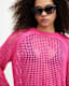 Paloma Crew Neck Mesh Jumper