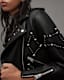 Balfern Stela Stud Leather Biker Jacket
