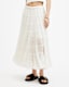 Eva Elasticated Waist Tiered Maxi Skirt