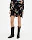 Maria Sanibel Floral Printed Mini Skirt