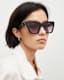 Minerva Square Cat Eye Sunglasses