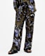 Tyler Straight Fit Printed Trousers