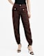 Val Linen Blend Cargo Trousers
