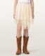 Jayde Ruffled Tulle Mini Skirt