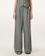 Averie Tencel Wide Leg Linen Blend Trousers