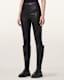 Cora Leather Stretch Leggings