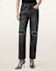 Ida Cropped Straight Denim Jeans