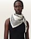 Gothic AllSaints Silk Scarf