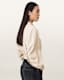 Anouk Cropped Leather Bomber Jacket