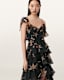 Sienna Ruffle Maxi Dress