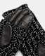 Zoya Knitted Cuff Leather Gloves