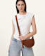 Half Moon Suede Crossbody Bag