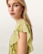 Fleur Printed Asymmetric Mini Dress