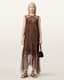 Clara Mesh Midi Dress