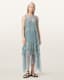 Clara Mesh Midi Dress
