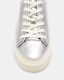 Milla Metallic Leather Trainers
