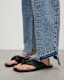 Loop Knotted Leather Sandals