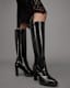 Harlem Knee High Leather Boots