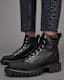 Myla Leather Combat Boots
