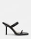 Ava Leather Heeled Sandals