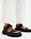 Rory Chunky Leather Velcro Sandals