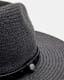 Lara Studded Straw Fedora
