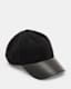 Wool Leather Baseball Cap