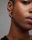 Axelle Hex Hoop Earrings