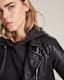 Conroy Leather Biker Jacket