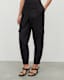 Frieda Linen Mix Relaxed Cargo Trousers