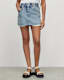 Hailey Distressed Denim Mini Skirt