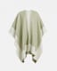 Saints Border Logo Wool Ruana Scarf