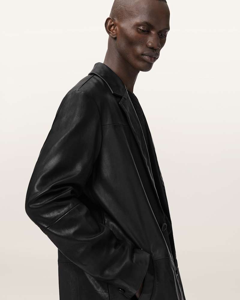 Marais Leather Coat