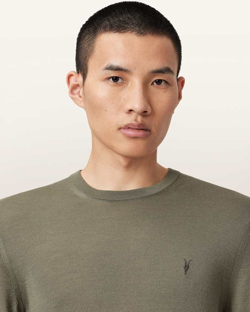 Mode Merino Crew Neck Ramskull Jumper