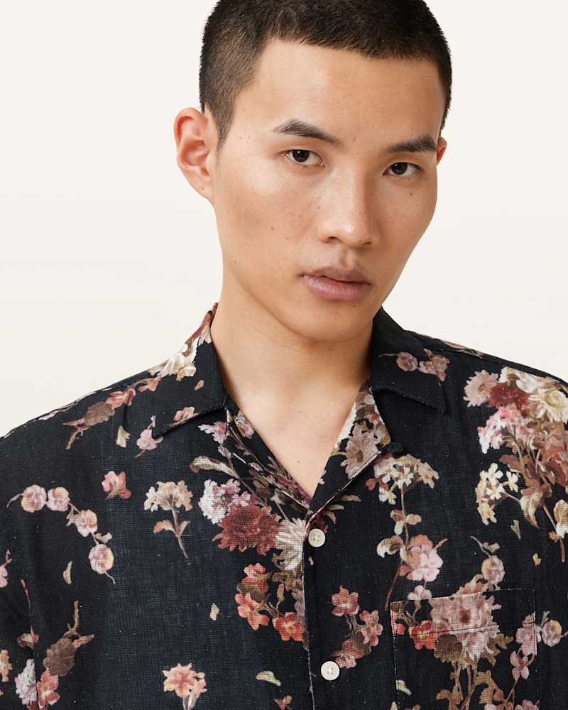 Armada Floral Linen Shirt