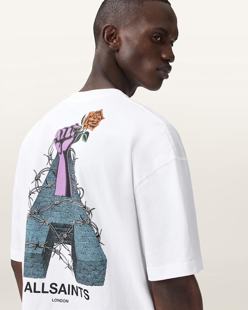 Defiance Oversized Graphic T-Shirt