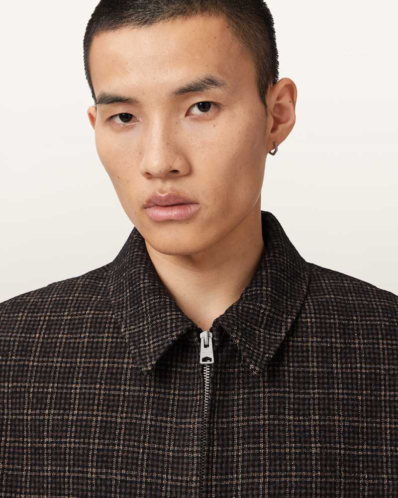 City Hall Check Jacket