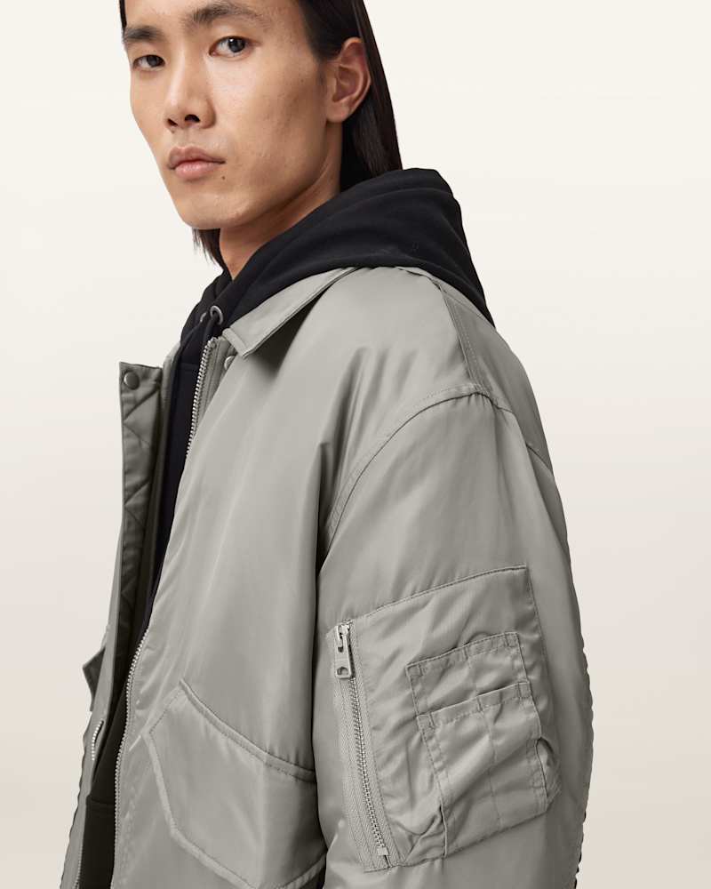 Camber Oversized Bomber Jacket