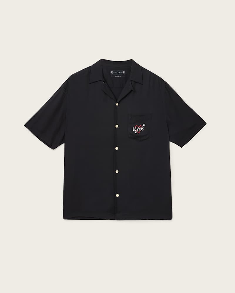 Lovers Embroidered Relaxed Fit Shirt