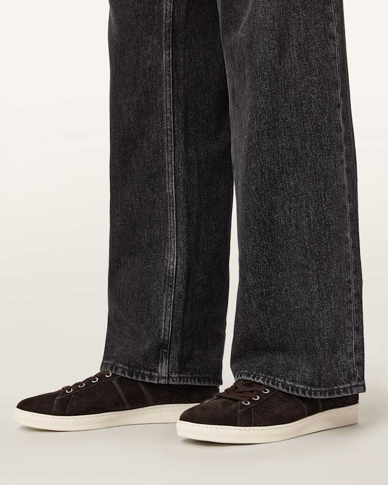Leon Low Top Leather Trainers