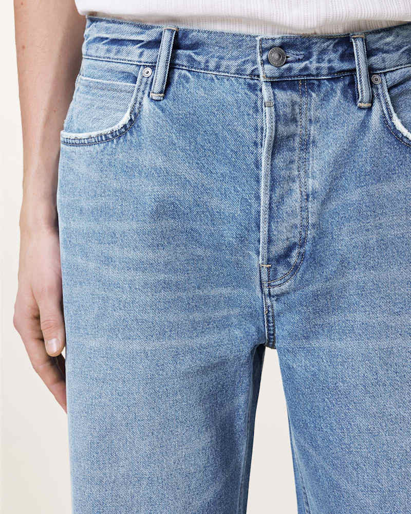 Lenny Loose Fit Wide Leg Denim Jeans