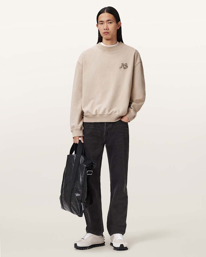 Icon Boxy Crew Neck Sweatshirt
