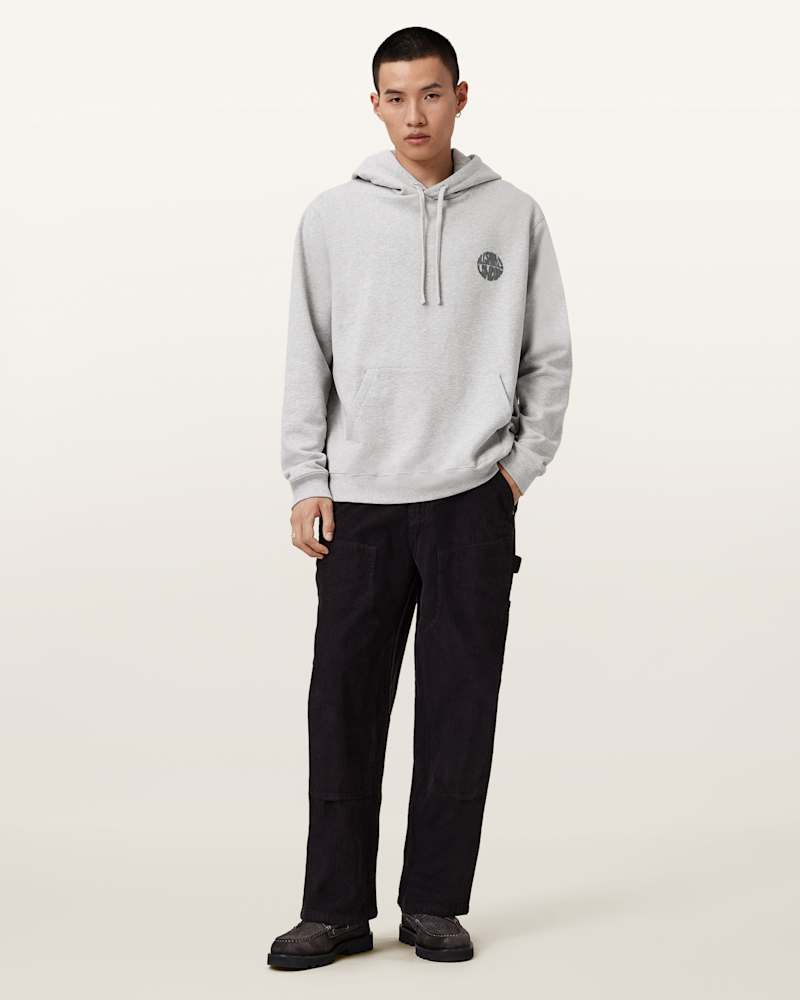 Waved Relaxed Fit Hoodie