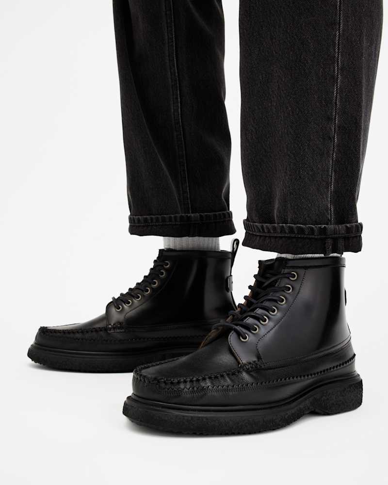 Gibbs Moccasin Leather Boots
