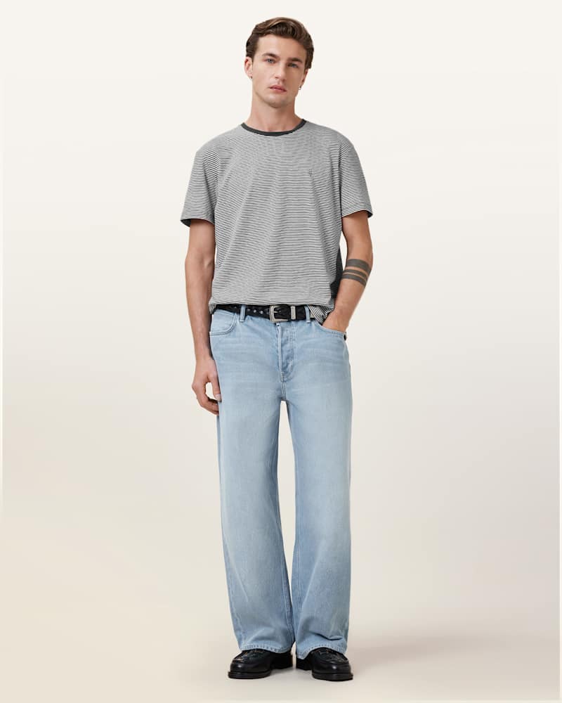 Dillon Striped Crew Neck T-shirt