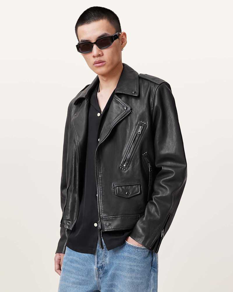 Ronnet Leather Biker Jacket