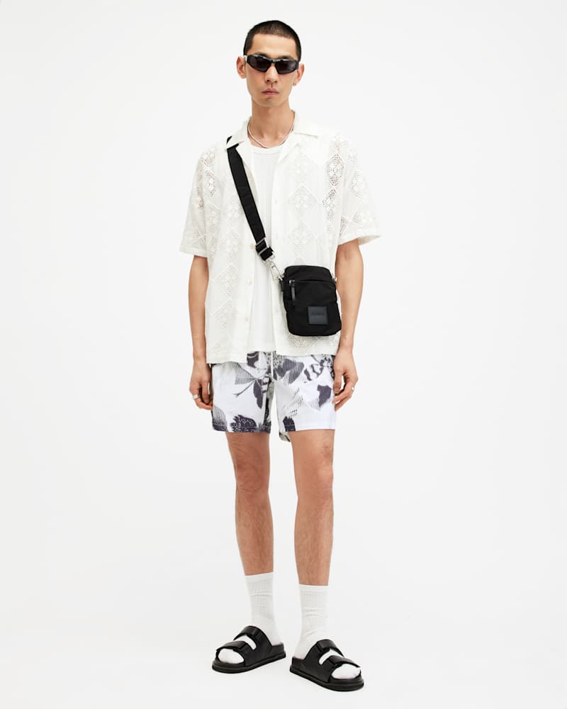 Frequency Slim Fit Swim Shorts