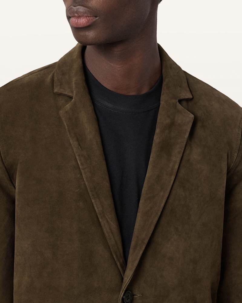 Monet Waxed Suede Blazer