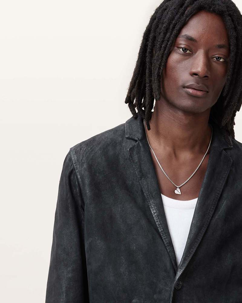 Monet Waxed Suede Blazer