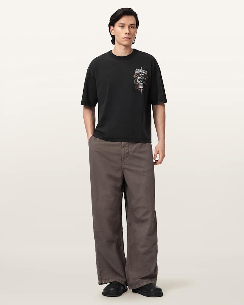 Araknid Short Sleeve Boxy Graphic T-Shirt  